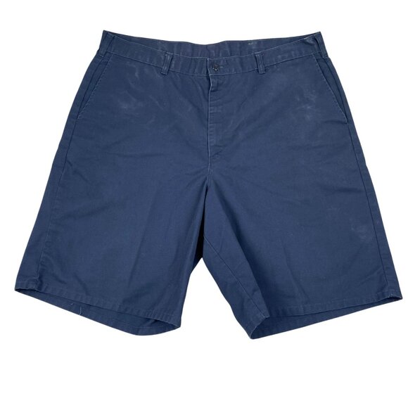 Dickies MensChino Shorts Size 40 Navy Blue Lightweight & Comfortable - Picture 2 of 11